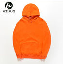 Fashion Color Hooides Men's Thick Clothes Winter Sweatshirts Men Hip Hop Streetwear Solid Fleece Hoody Man Clothing USA SIZE