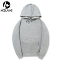 Fashion Color Hooides Men's Thick Clothes Winter Sweatshirts Men Hip Hop Streetwear Solid Fleece Hoody Man Clothing USA SIZE