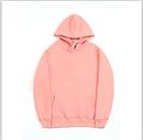 Fashion Color Hooides Men's Thick Clothes Winter Sweatshirts Men Hip Hop Streetwear Solid Fleece Hoody Man Clothing USA SIZE