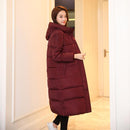 High Quality 2018 New Autumn Winter Design Women's Cotton Slim Zipper Coat Hooded Jackets Coats Overcoat Plus Size Down Parkas
