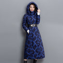 Winter 2017 New Long Sleeved Cotton Padded Female Hooded Coat Thick Temperament Womens Winter Jackets And Coats