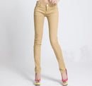 Best-selling! Female fashion stretch jeans, women cotton casual zipper jeans, 21 colors, sizes 25-31