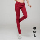 Best-selling! Female fashion stretch jeans, women cotton casual zipper jeans, 21 colors, sizes 25-31