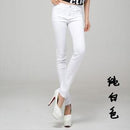 Best-selling! Female fashion stretch jeans, women cotton casual zipper jeans, 21 colors, sizes 25-31