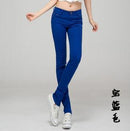 Best-selling! Female fashion stretch jeans, women cotton casual zipper jeans, 21 colors, sizes 25-31