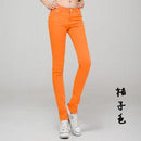 Best-selling! Female fashion stretch jeans, women cotton casual zipper jeans, 21 colors, sizes 25-31