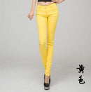 Best-selling! Female fashion stretch jeans, women cotton casual zipper jeans, 21 colors, sizes 25-31