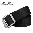 Maikun Nylon Belts for Men Luxury  Military Tactical Waistband Male Belt Jeans Belt for Men