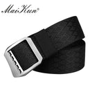 Maikun Nylon Belts for Men Luxury  Military Tactical Waistband Male Belt Jeans Belt for Men