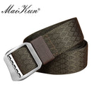 Maikun Nylon Belts for Men Luxury  Military Tactical Waistband Male Belt Jeans Belt for Men