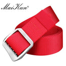 Maikun Nylon Belts for Men Luxury  Military Tactical Waistband Male Belt Jeans Belt for Men