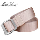 Maikun Nylon Belts for Men Luxury  Military Tactical Waistband Male Belt Jeans Belt for Men